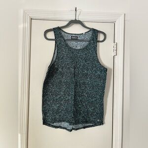 Green and Black Tank Top
Size Medium